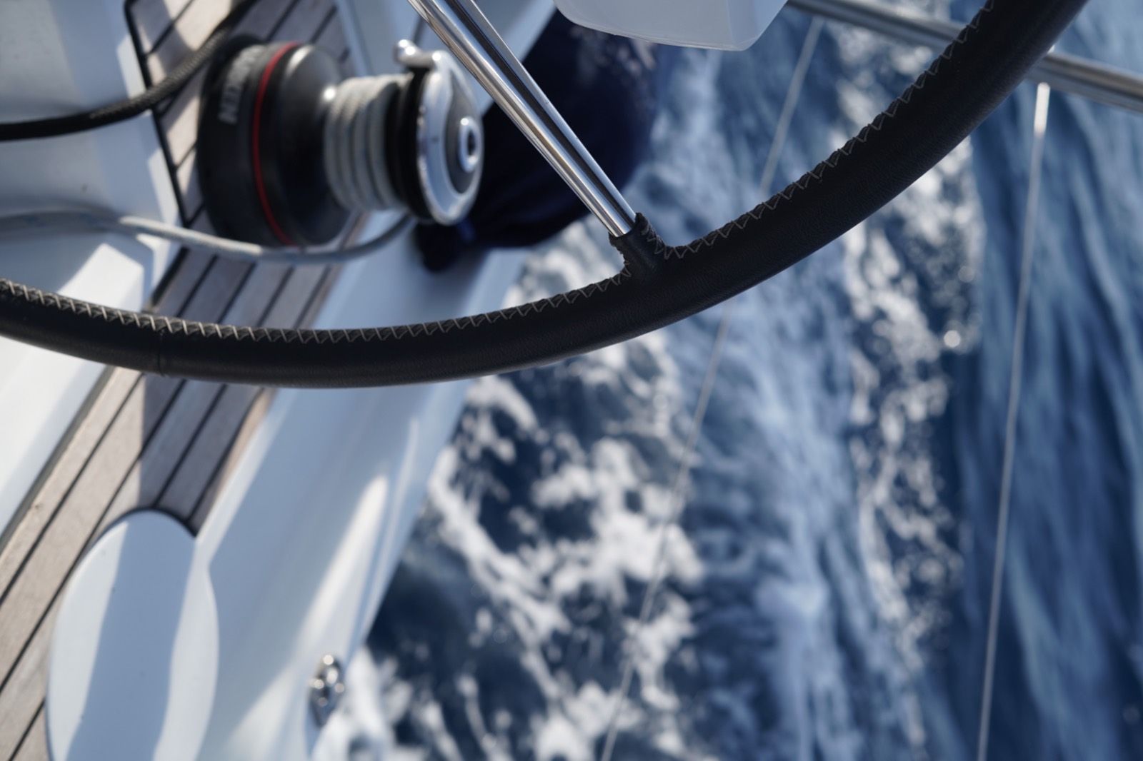 Sailboat at sea